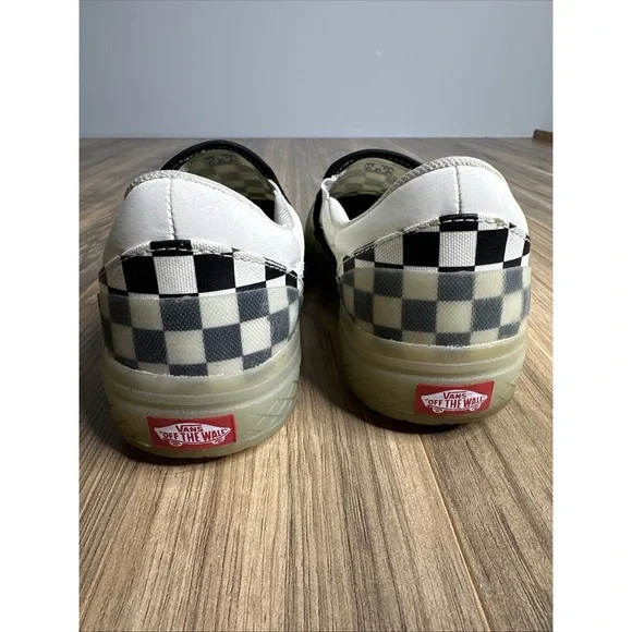 VANS Mod Slip-On Shoes‎ Sneakers Checkerboard Marshmallow 7.5M/9W - Picture 7 of 16